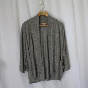 wide sleeve open cardigan loose boxy  Swea…